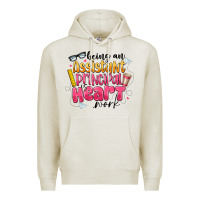 Oatmeal Heather Being an Assistant Principal is Heart Work Premium Hoodie - CowhideDigitalArt