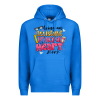 True Royal Being an Assistant Principal is Heart Work Premium Hoodie - CowhideDigitalArt