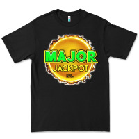 Black MAJOR JACKPOT Design - Pokie Designs Premium Tee - ArtChic