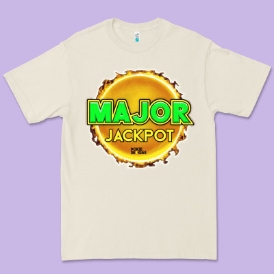 Major Jackpot Design - Pokie Designs Premium Tee Designed By Artchic