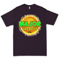 Plum MAJOR JACKPOT Design - Pokie Designs Premium Tee - ArtChic