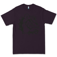 Plum english bulldog Premium Tee - ArtChic