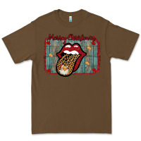 Cacao Merry Christmas Lips Santa Premium Tee - Bettercallsaul