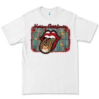 White Merry Christmas Lips Santa Premium Tee - Bettercallsaul
