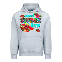 Heather Grey sweet summer time Urban Hoodie - AdoDesignShop