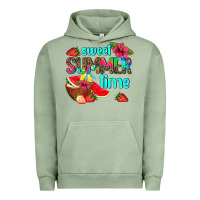 Pigment Oil Green sweet summer time Urban Hoodie - AdoDesignShop