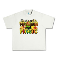 Pistachio made with melanin and magic Urban Heavy Tee - CowGirlArtShop