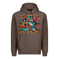 Coffee nurse hearts Premium Hoodie - Jasminsmagicworld