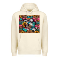 Sandshell nurse hearts Premium Hoodie - Jasminsmagicworld