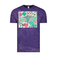 Cloud Purple nurse medical equipment Vintage Tee - TumblerDesignByShophia