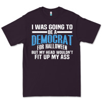 Plum i was going to be a democrat for halloween political t shirt t shirt Premium Tee - StudioElite