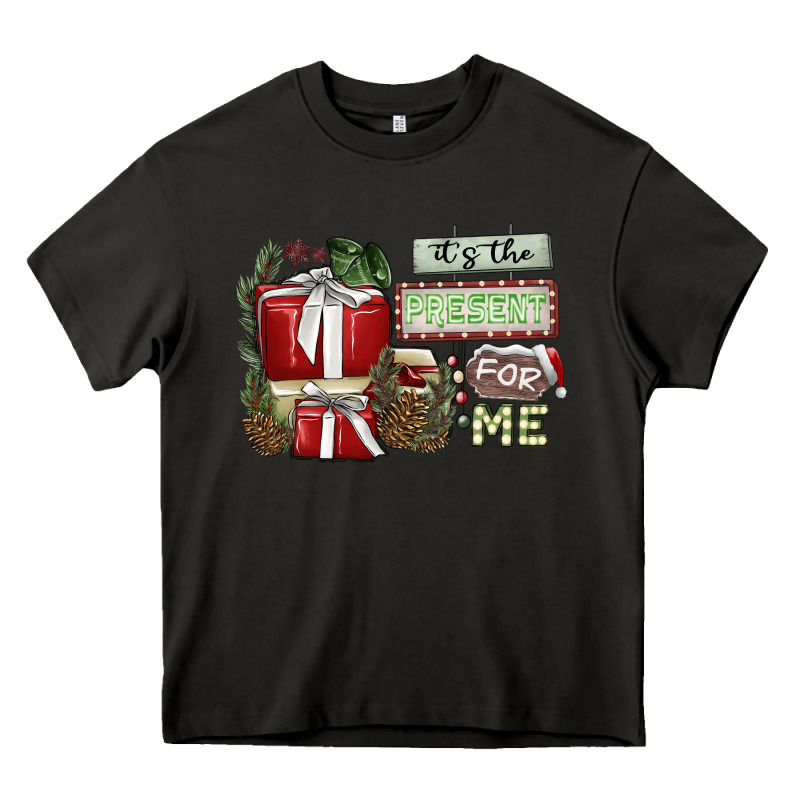 It's The Present For Me Heavy Core Tee by SublimationCraftShop | Teevron