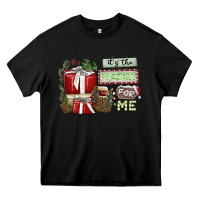 Black It's The Present For Me Heavy Core Tee - SublimationCraftShop