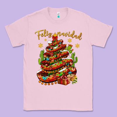 Christmas Feliz Navidad Classic Tee Designed By Nancycooperartshop