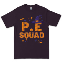 Plum pe squad witch halloween pe teacher matching Premium Tee - trangStudio