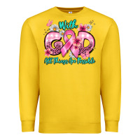 Lemon with god all things are possible Premium Sweatshirt - BarkalooDesign