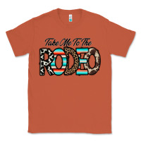 Copper take me to the rodeo Classic Tee - CowhideDigitalArt