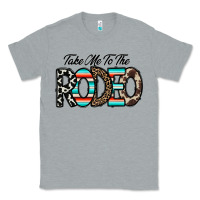 Heather Grey take me to the rodeo Classic Tee - CowhideDigitalArt