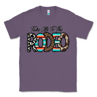 Lavender take me to the rodeo Classic Tee - CowhideDigitalArt