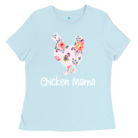 Baby Blue Chicken Mama Ladies Tee - Bettercallsaul