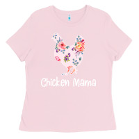 Bubblegum Pink Chicken Mama Ladies Tee - Bettercallsaul