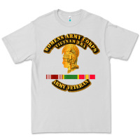 Dove Grey Womens Army Corps Vietnam Era Veteran Mother Day Gift Premium Tee - trangStudio