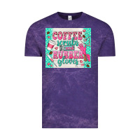 Cloud Purple coffee scrubs and rubber gloves Vintage Tee - TumblerDesignByShophia