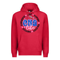 Cardinal CNA Life Premium Hoodie - CowhideDigitalArt