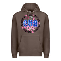 Coffee CNA Life Premium Hoodie - CowhideDigitalArt