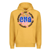 Mustard CNA Life Premium Hoodie - CowhideDigitalArt