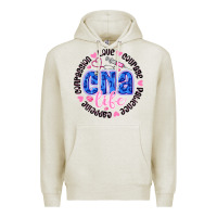 Oatmeal Heather CNA Life Premium Hoodie - CowhideDigitalArt