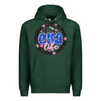 Sports Green CNA Life Premium Hoodie - CowhideDigitalArt
