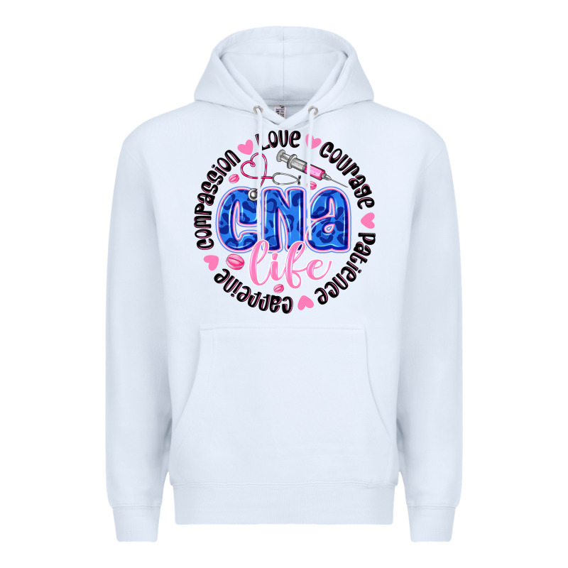 Cna Life Premium Hoodie by CowhideDigitalArt | Teevron