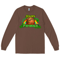 Chestnut St. Patrick's Day Basketball Long Sleeve Tee - HowdyJamesFarm