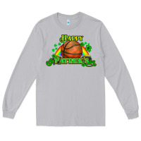 Moon Dust St. Patrick's Day Basketball Long Sleeve Tee - HowdyJamesFarm