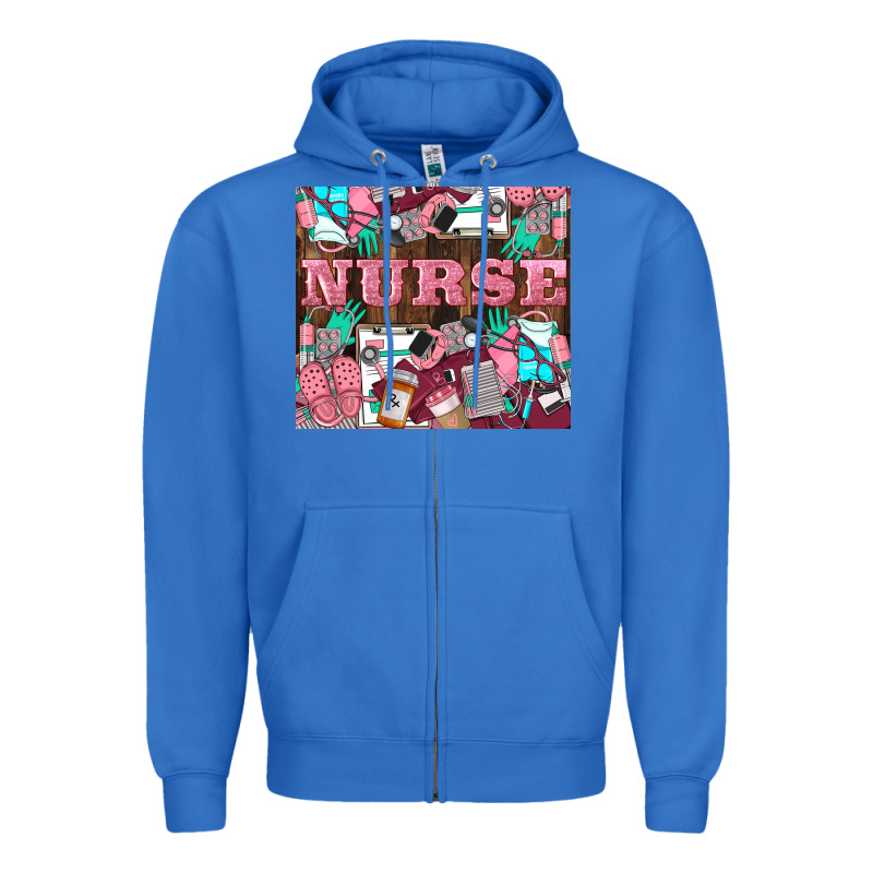 Nurse Zipper Hoodie by LillyAllenDesigns | Teevron