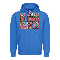 True Royal Nurse Zipper Hoodie - LillyAllenDesigns