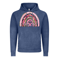 Vintage Denim cancer rainbow Vintage Hoodie - CowGirlArtShop