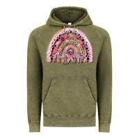 Vintage Olive cancer rainbow Vintage Hoodie - CowGirlArtShop