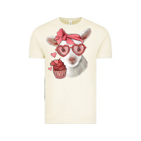 Vintage Arctic cute baby lamb valentines day Vintage Tee - Jasminsmagicworld