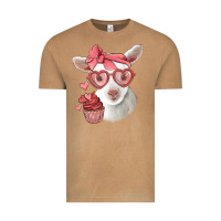 Vintage Camel cute baby lamb valentines day Vintage Tee - Jasminsmagicworld