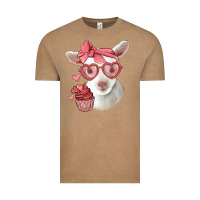 Vintage Coffee cute baby lamb valentines day Vintage Tee - Jasminsmagicworld
