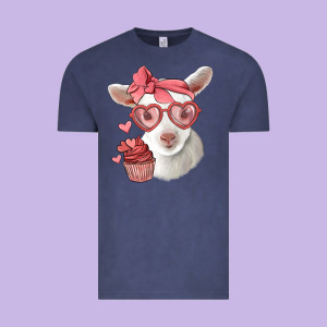 Cute Baby Lamb Valentines Day Vintage Tee Designed By Jasminsmagicworld