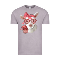 Vintage Zinc cute baby lamb valentines day Vintage Tee - Jasminsmagicworld