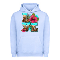 Pigment Grape Ice love summer with flowers Urban Hoodie - AdoDesignShop