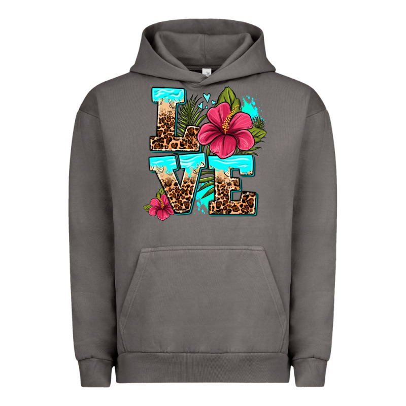 Love Summer With Flowers Urban Hoodie by AdoDesignShop | Teevron