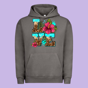 Love Summer With Flowers Urban Hoodie Designed By Adodesignshop