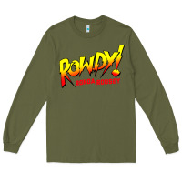 Army Green Ronda Rousey Merch Rowdy Ronda Rousey Shirt Long Sleeve Tee - InspiraDesign