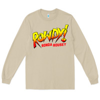 Mushroom Ronda Rousey Merch Rowdy Ronda Rousey Shirt Long Sleeve Tee - InspiraDesign