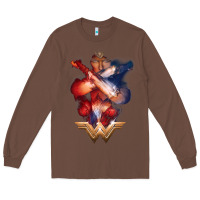 Chestnut wonder woman movie arms crossed t shirt Long Sleeve Tee - InspiraDesign
